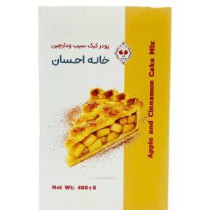 پودر کیک سیب و دارچین