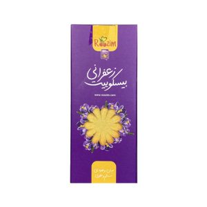 بیسکوییت زعفرانی