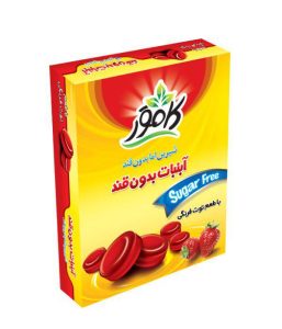 آبنبات توت‌ فرنگی