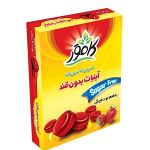 آبنبات توت‌ فرنگی