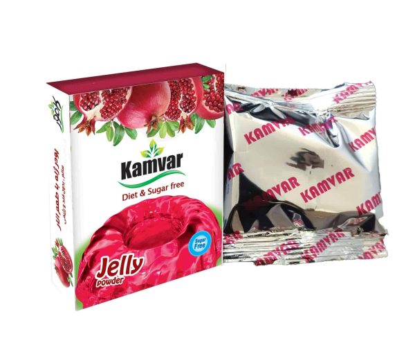 پودر ژله انار بدون قند و رژیمی/فروشگاه خانه سلامتی